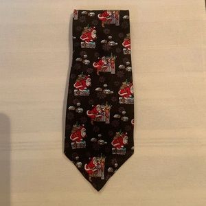 Santa & Chimney Tie